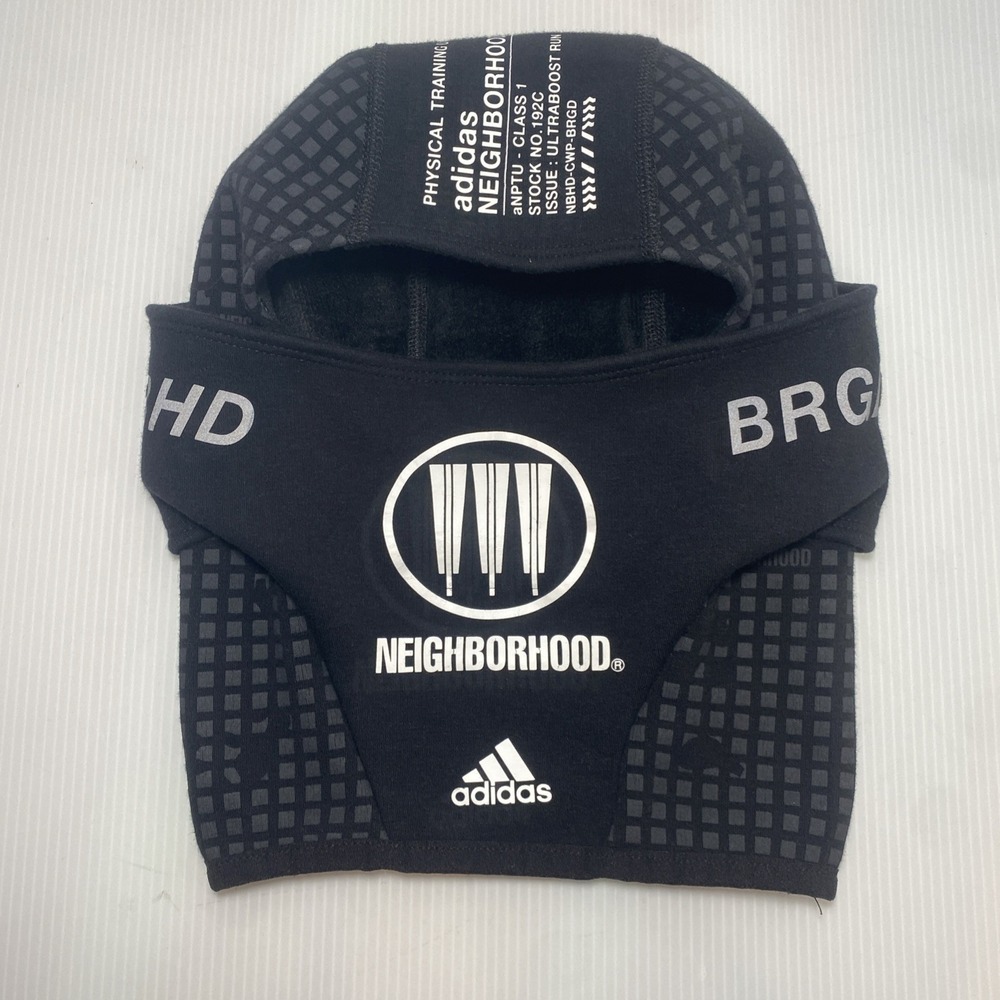 Adidas X Neighborhood Balaclava Face Mask Unisex Black OSFA C145
